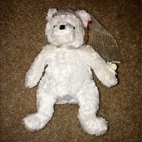 Ty Beanie Babies Bride and Groom Bears - Picture 2 of 7